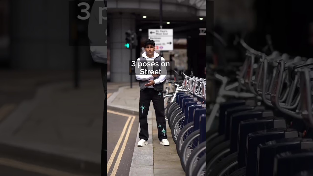 3 poses on street pose 📸🔥