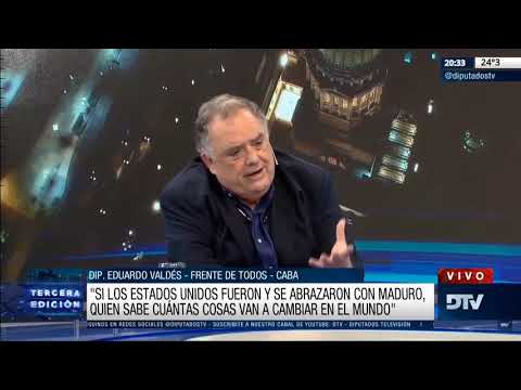 Eduardo Valdés: "El mundo esta cambiando tanto producto de la guerra que ha nacido 'yankyzuela' "