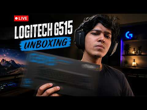 Unboxing new Logitech G515 keyboard! #logitech #shortslive