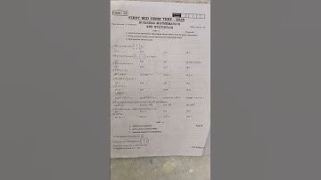 12 th STD business maths 1st midterm question paper