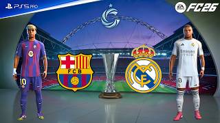 FC 26 - Barcelona vs Real Madrid | UEFA Europa Final | Ft. Kylian Mbappé, Pau Cubarsí !