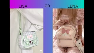 Lisa or Lena [My Melody VS Hello Kitty]- The SANRIO Characters🌷🌙