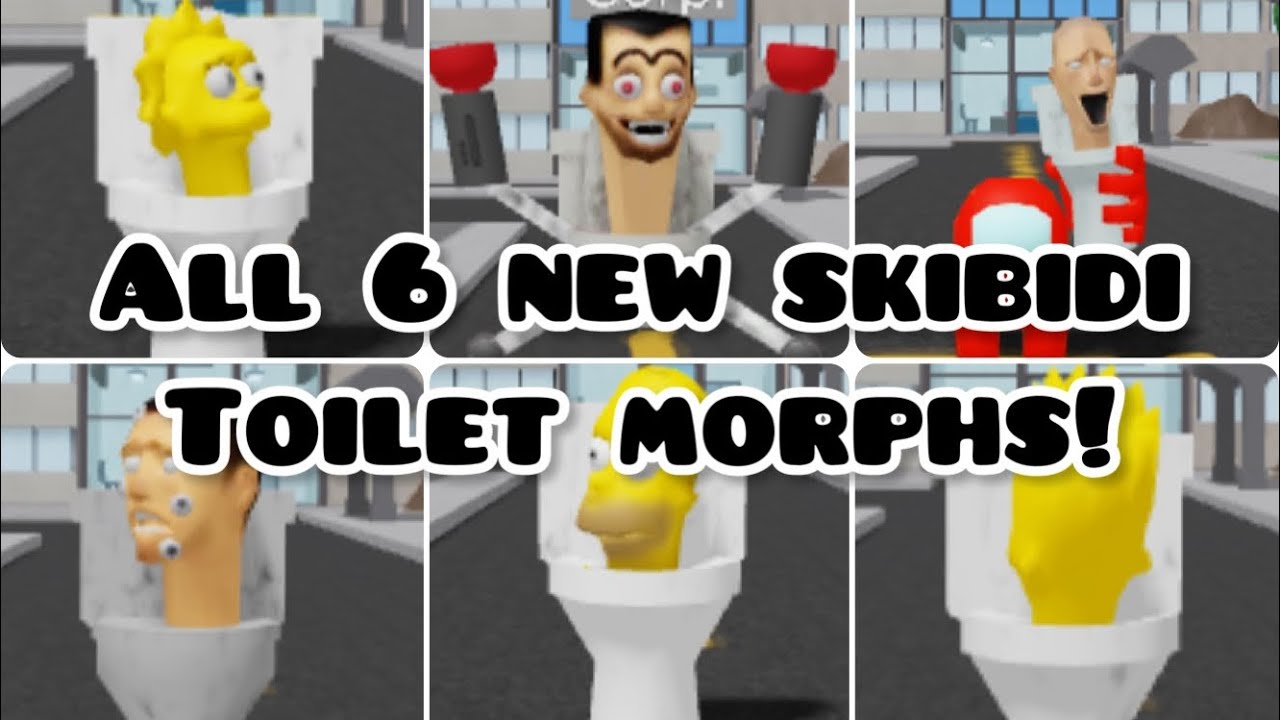 COMO ENCONTRAR NOVOS MORPHS Skibidi Toilet Roblox BomBoing Studio 