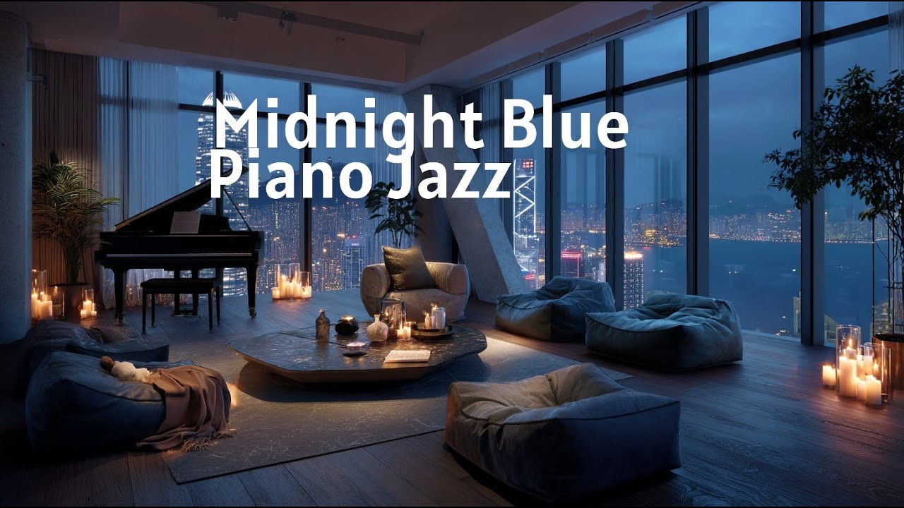 Midnight Blue Piano Jazz | Smooth Jazz for Quiet Nights
