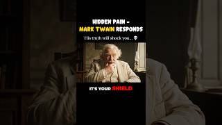 Mark Twain: Why I Hide Depression with Humor #shorts