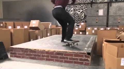 Daewon Song, 180 double heel flip fakie manual 360
