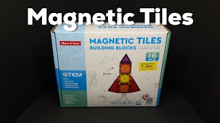 Magnetic Tiles Building Blocks 
