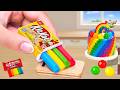 Amazing Rainbow KITKAT Cake | How To Make Tasty Miniature KitKat Chocolate Cake