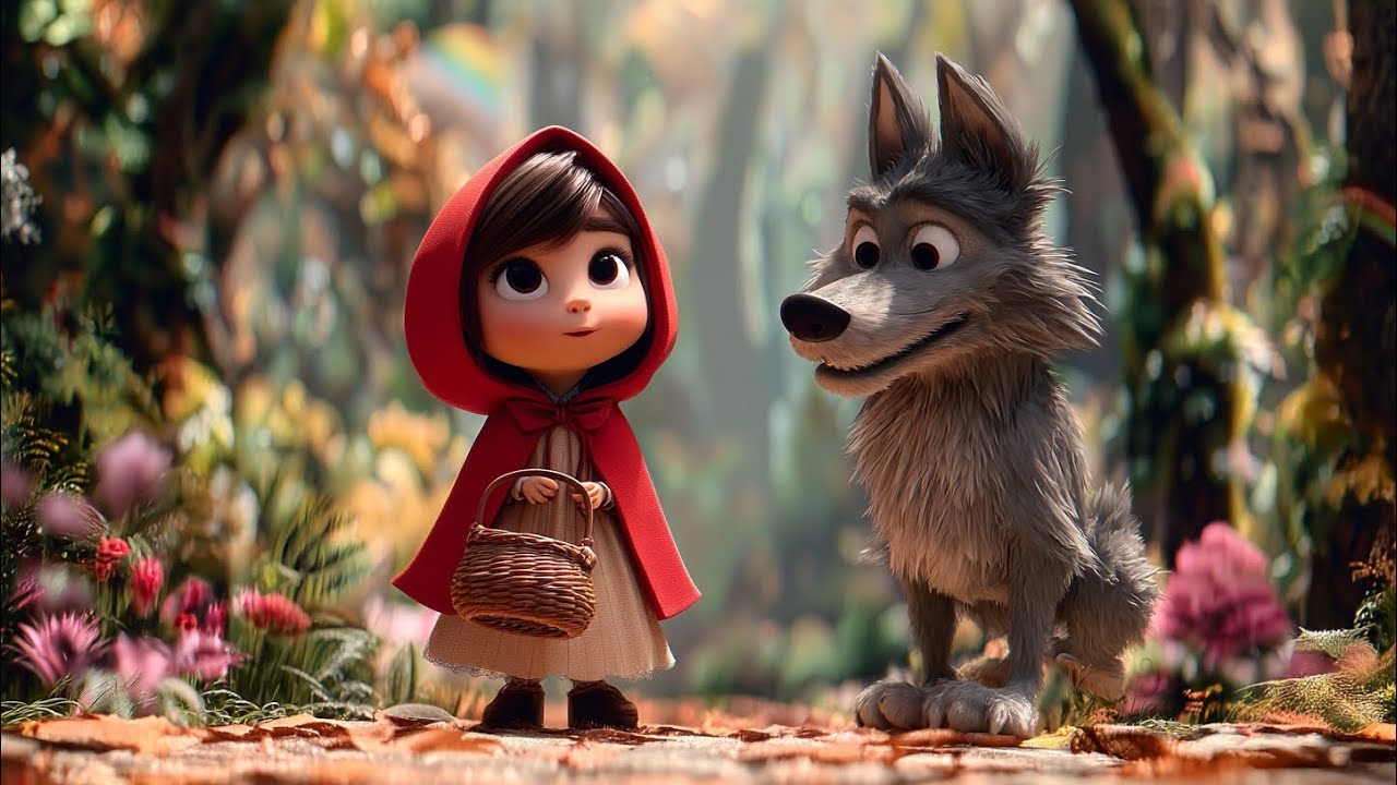 Cappuccetto Rosso 🐺 Canzoni per bambini | Fiaba musicale | Little Red Riding Hood Kids Song