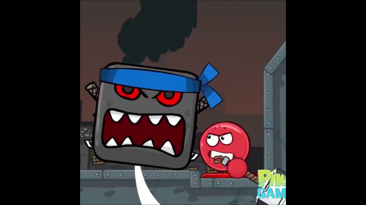 Red Ball Animation Red Ball Hero Vs Ninja Boss Ep 33