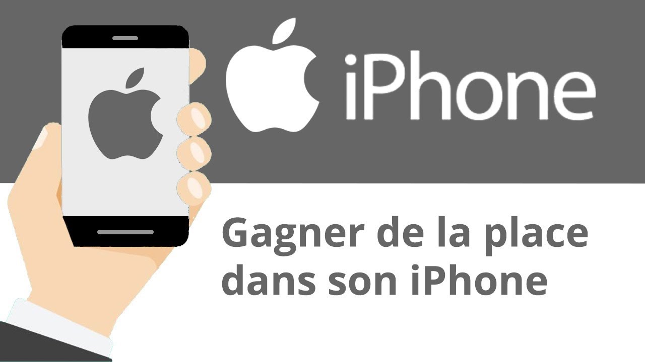 Gagner de la Place sur son iPhone - YouTube