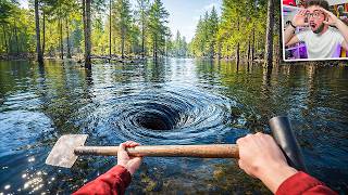 SIMULADOR DE DRENAR INUNDACIONES EN BOSQUE 😱 | Drain Sim screenshot 4