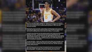 Final player on Lady Vols Basketball Team is now in Transfer Portal