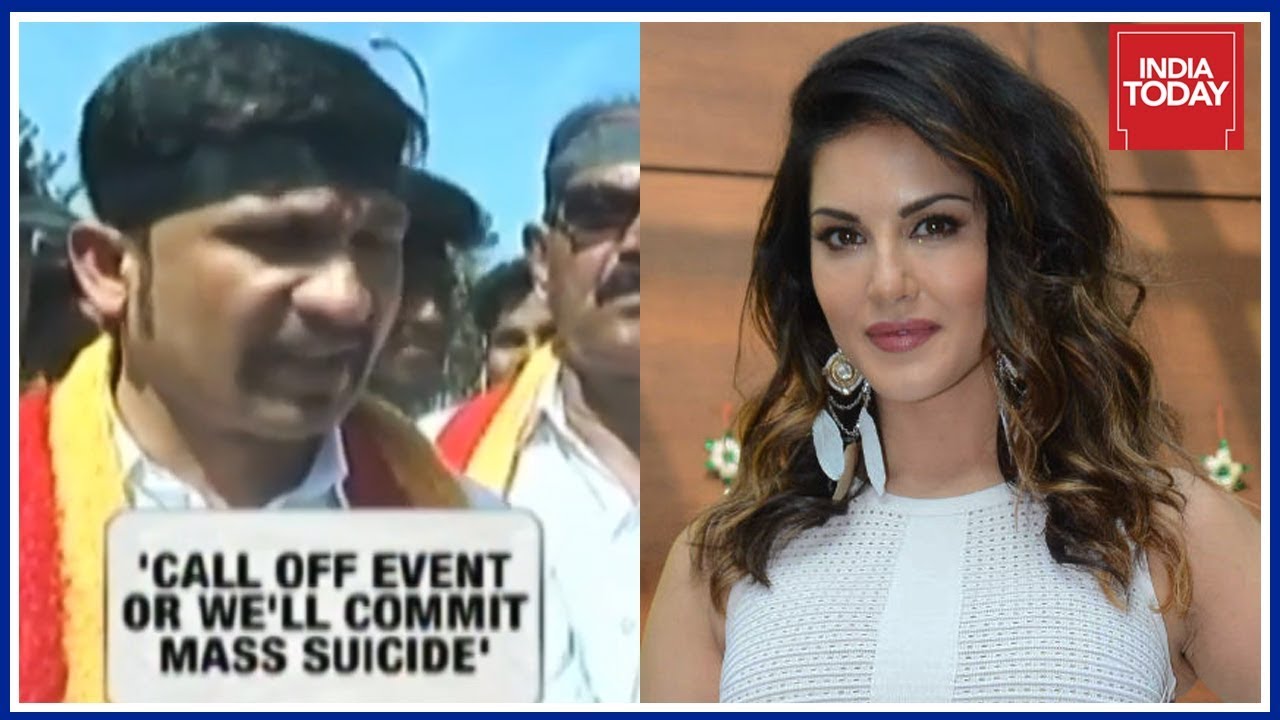 Mass Suicide Threat Against Sunny Leone Event In Bengaluru