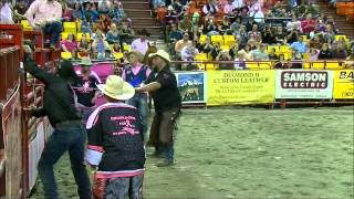 Rodeo Alaska - Bull Riding Champ Ruger Piva winning ride