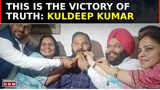 Daily Mirror Chandigarhs New Mayor Kuldeep Kumar Thanks India Bloc For Voting In Favour