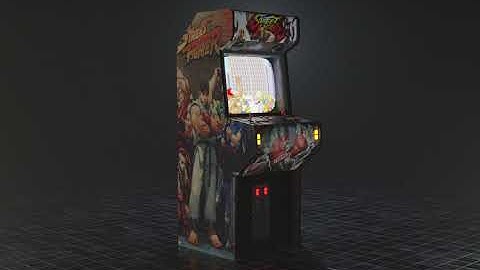 Arcade Machine Blender 2.81