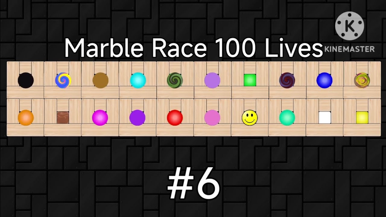 Marble Race 100 Lives Part 6 (Marble Run 2d) - YouTube
