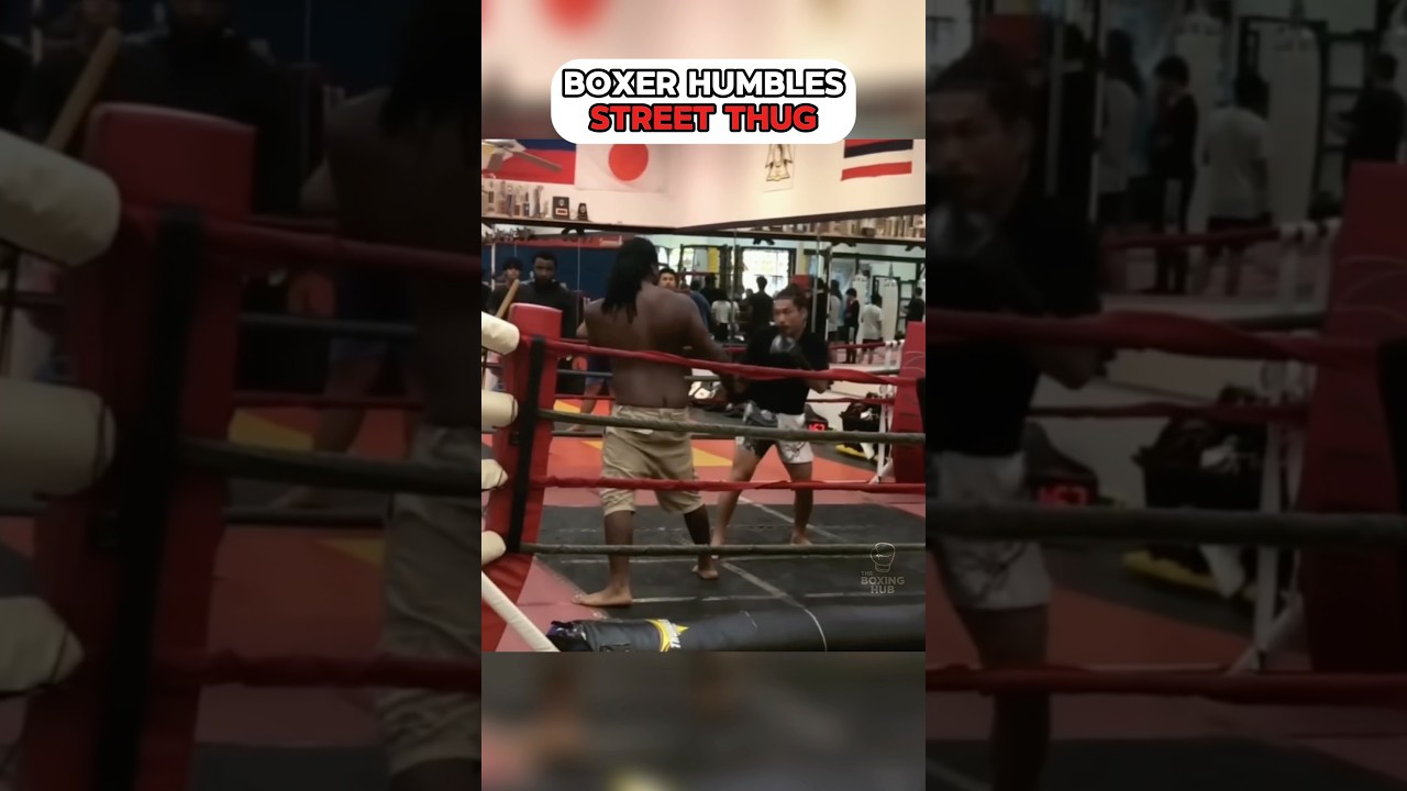 Boxer DESTROYS Street Thug! 👊