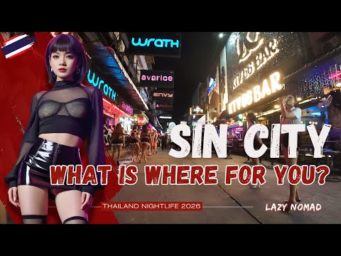 Pattaya Nightlife Map Explained: Complete Guide to After-Dark Zones in 2026