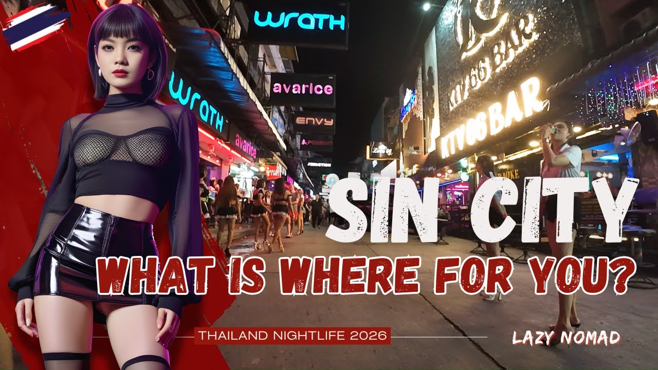 Pattaya Nightlife Map Explained: Complete Guide to After-Dark Zones in 2026