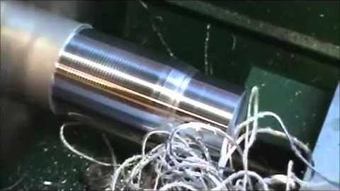 Mach 3 CNC lathe turning an Egg Shape In 6061 Aluminum pt. 3