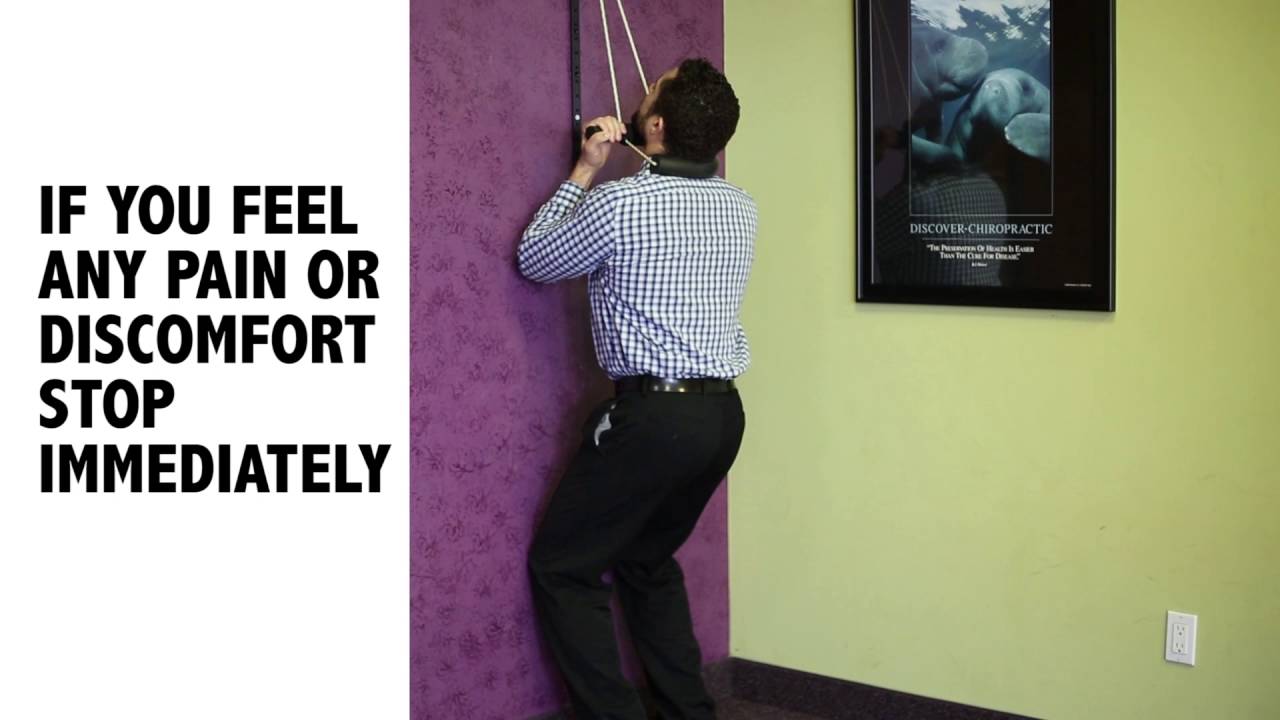 Pettibon Cervical Traction with Adam!