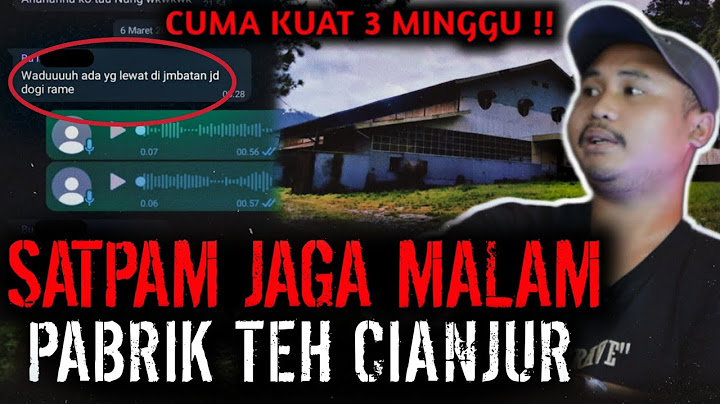 LANGSUNG RESIGN !! PABRIK TEH PALING ANGKER DI CIANJUR