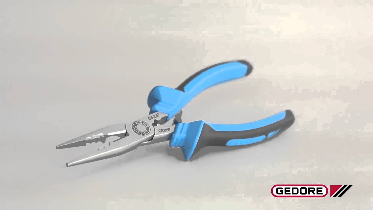 Gedore Multiple Pliers No. 8133 Grip, Cut, Crimp, Strip YouTube