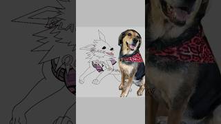 My Hound, Callie, as Jolteon (I Turned my Pets into Eeveelutions)