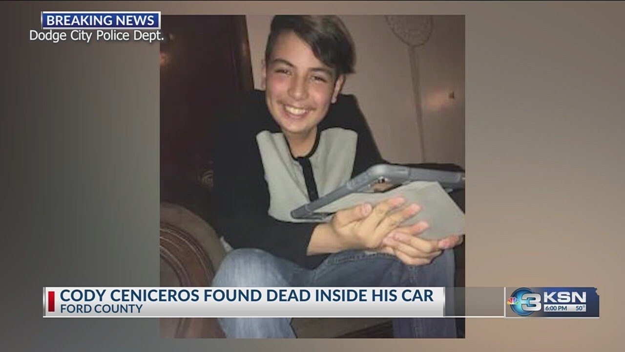Missing Dodge City teen found dead in crashed car - YouTube