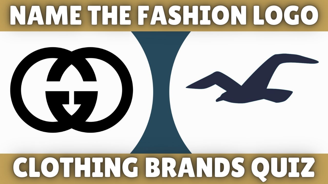 Guess The Clothing Brand Logo Fashion Brands Logo Quiz YouTube