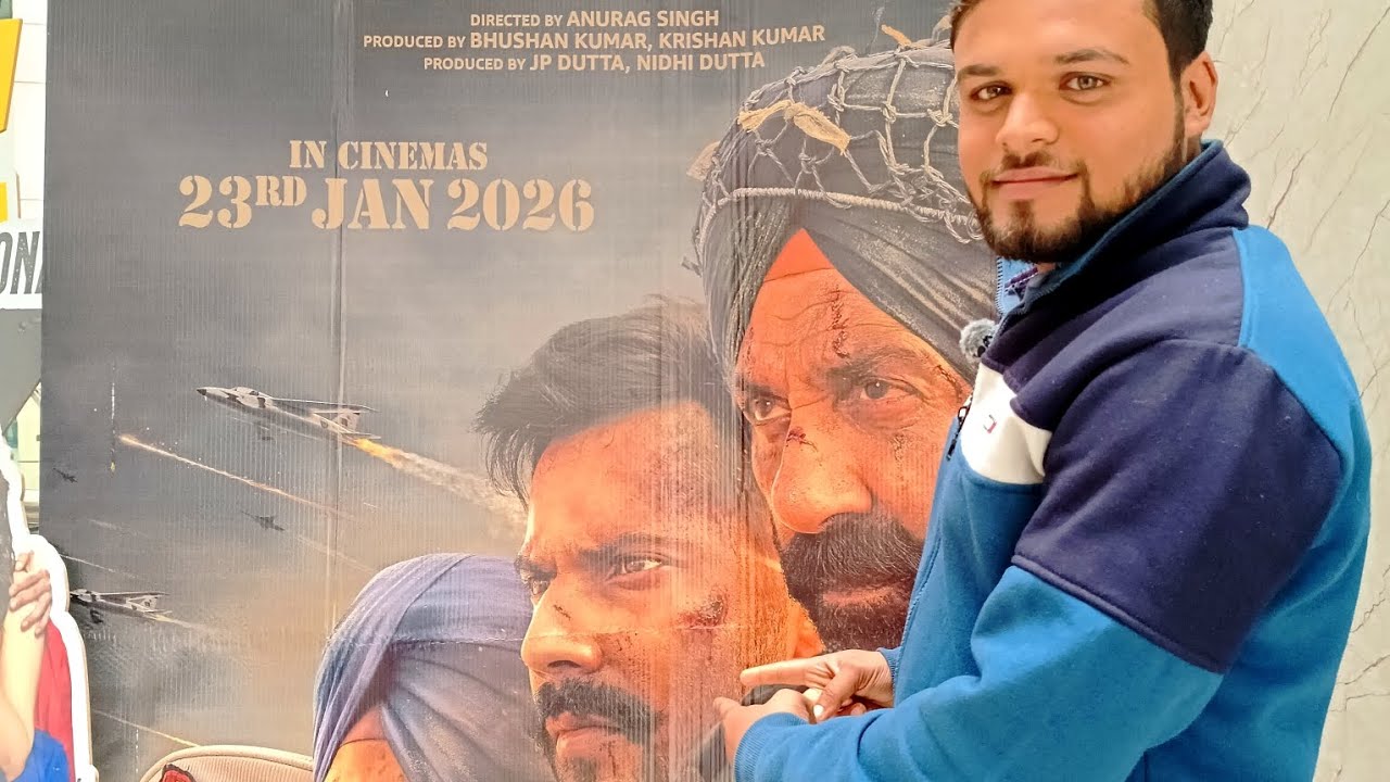 Aaj hum gye border 2 dekhne😍 Awesome movie and Review 👍🏻