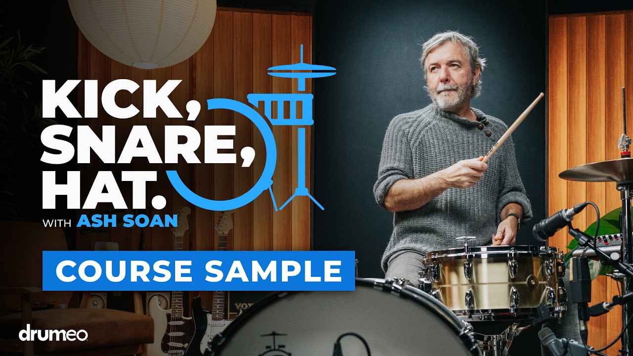 8th Note Grooves & Straight/Swung Fills (Ash Soan Course Teaser)