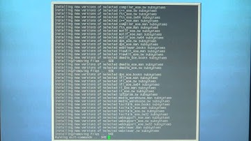 IRIX 6.5.22 installation on a SGI O2 Part 3/3.