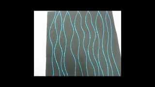 Razzle, Dazzle and Sizzle - Bobbinwork (Straight Lines)