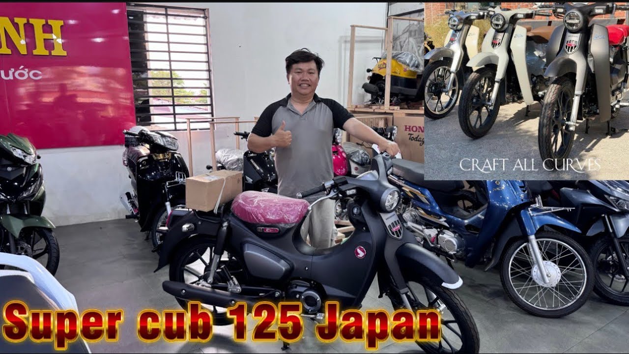  Super Cub 125 Japan đã về, nhận cọc siêu Super Cub 125 Thailand abs 2026