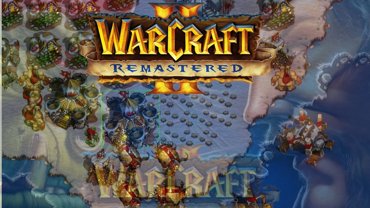 Warcraft II Remastered - 11 misja z elfami i ich słabą bazą… EASY  #10