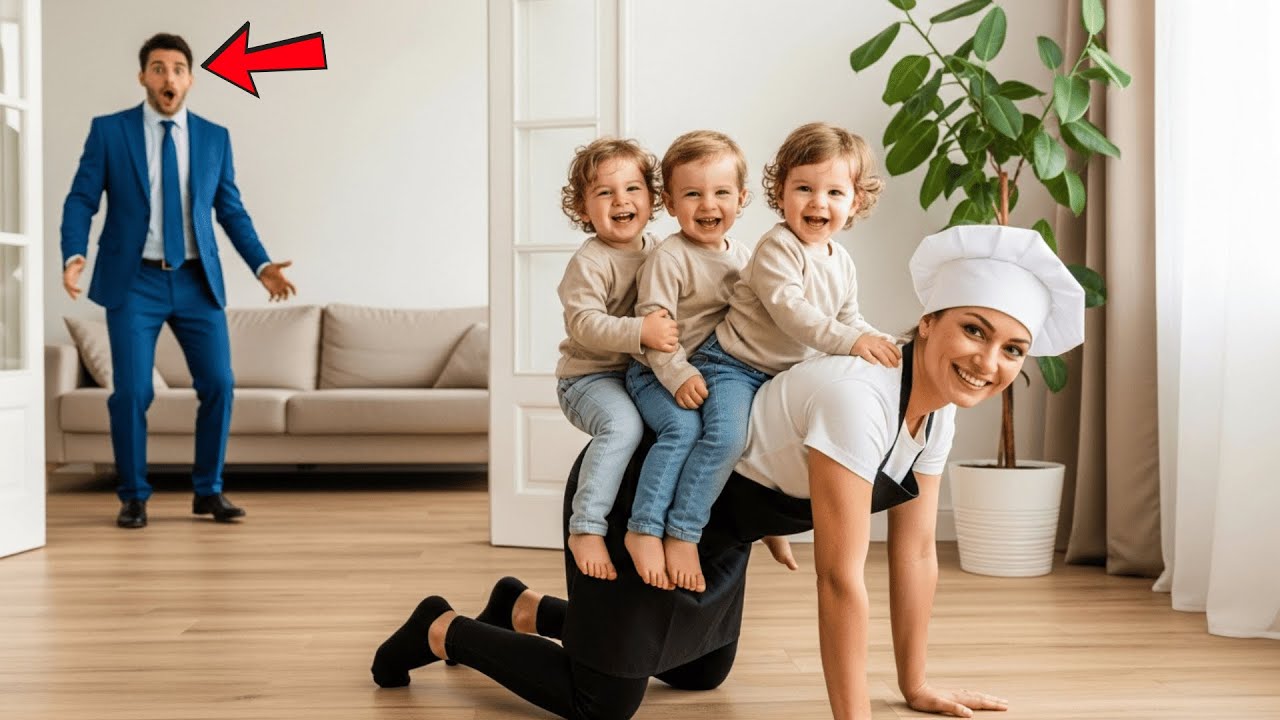 Nessuna Tata Resistette Una Settimana Con I Trigemini… Finché La Povera Cuoca Fece L’Impossibile