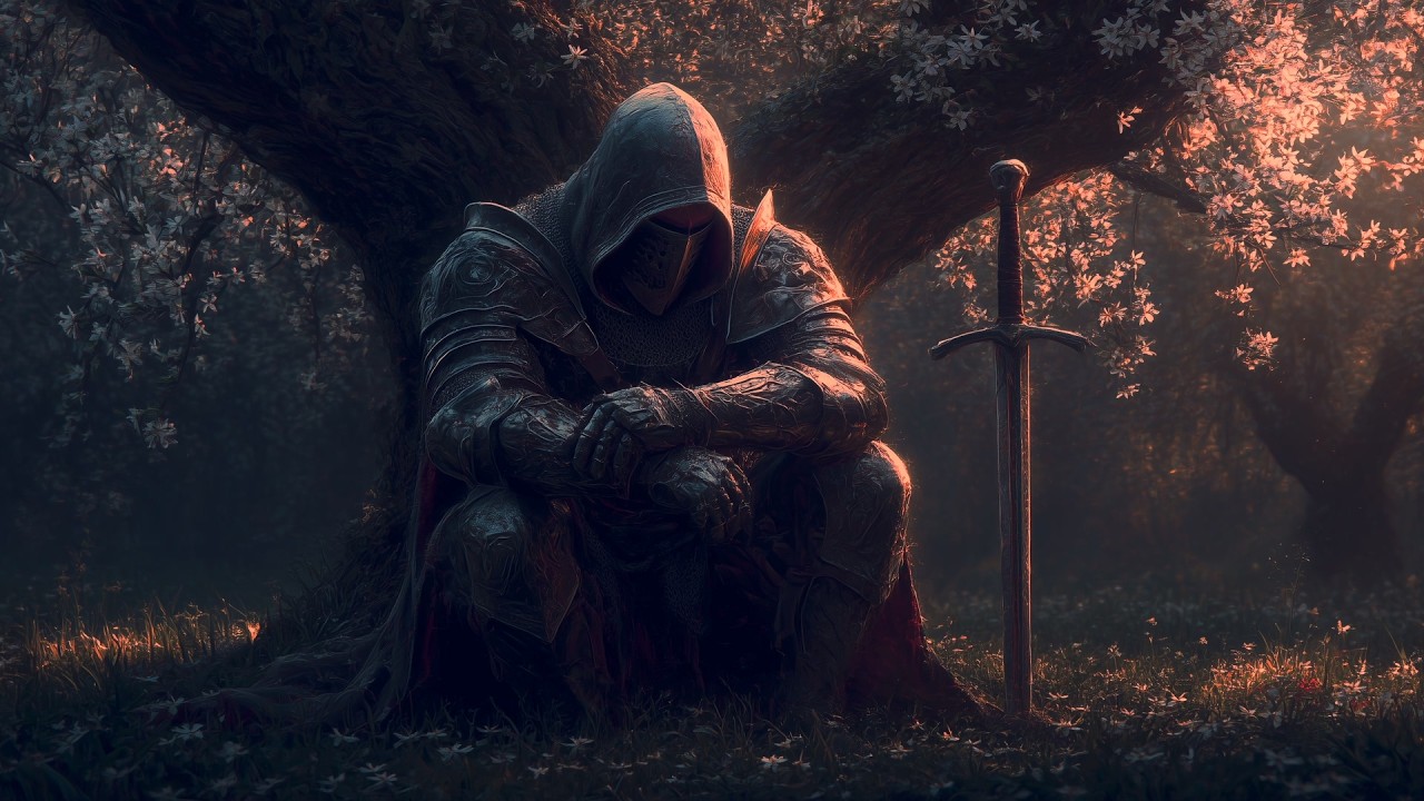 The Knight’s Quiet Vigil | 10 Hours of Gentle Fantasy Ambience to Calm Your Mind