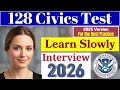 2026, Updated 128 Civics Test Questions and Answers 2026 I U.S. citizenship interview (Q. No. 1-50)
