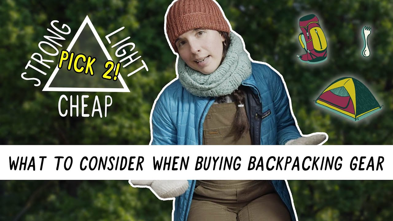 ⁣What to Consider When Buying Backpacking Gear! | Miranda in the Wild