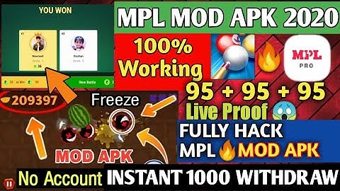 MPL PRO LATEST AUTOWIN MOD APK IN FREE || WIN EVERY MATCH IN MPL 😱