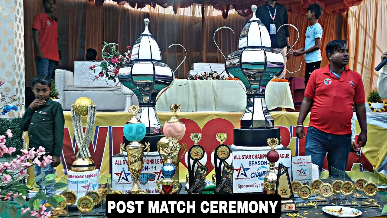 🛑LIVE:POST MATCH:🏆 ALL STAR CHAMPIONS LEAGUE,JAJPUR : 