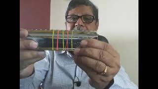 2. Harmonica Basic Course ( Lesson 1 ), Rubber band Trick