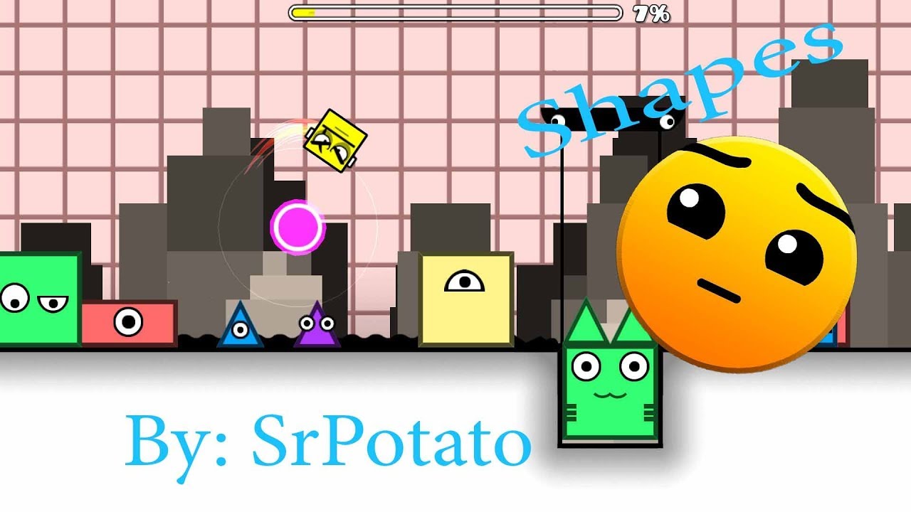Geometry Dash 2.1 | Shapes | By: SrPotato