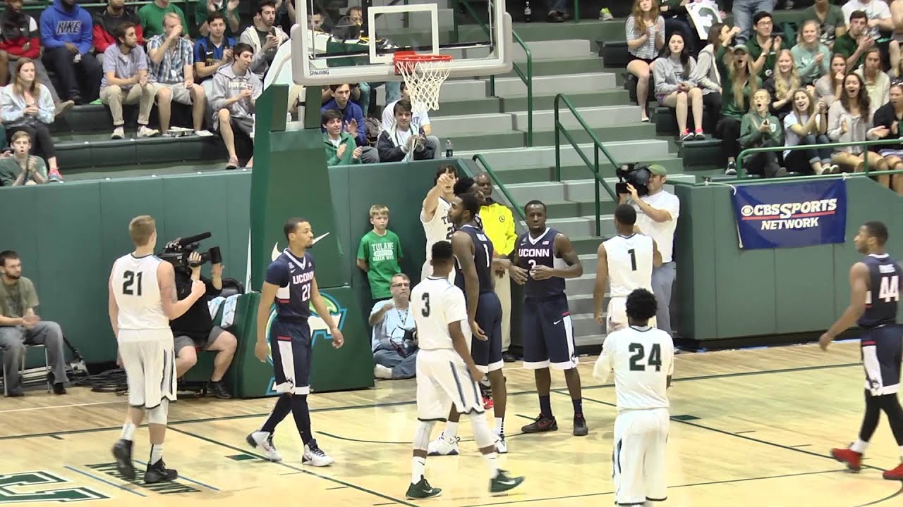 Tulane Men's Basketball Highlights vs. UConn YouTube