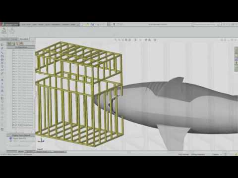 SOLIDWORKS Simulation Swims with the Sharks - YouTube
