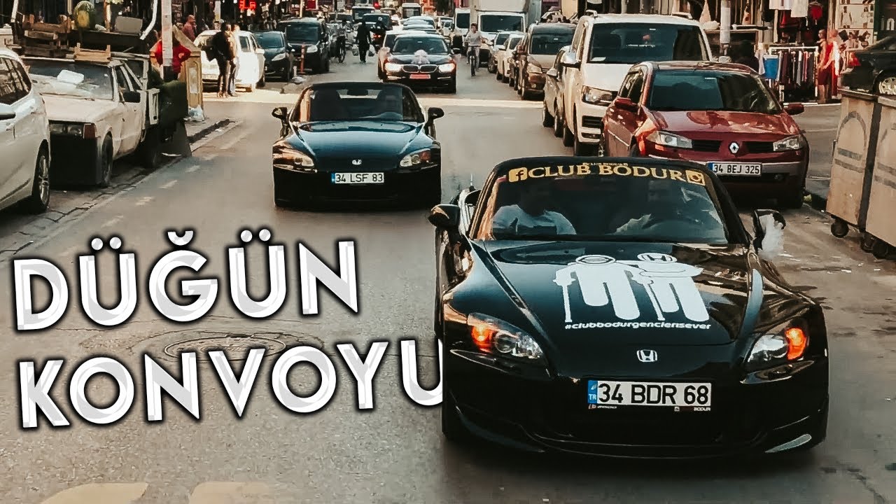 YANLAMALI DÜĞÜN KONVOYU