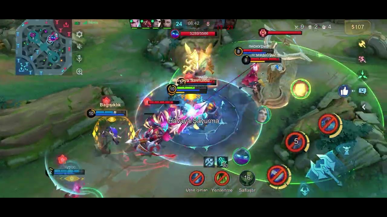 ODETTE SOLO RANK 16 KİLL 8 ASSİST GAMEPLAY Mobile Legends